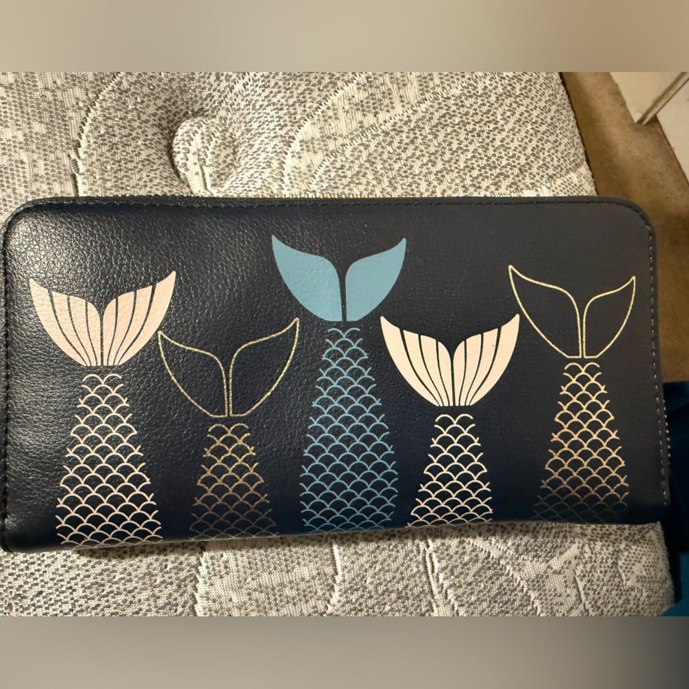 Mermaid Tail Pattern Wallet